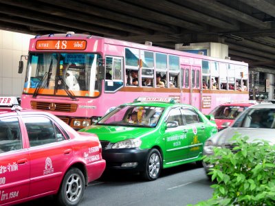 taxis en tailandia