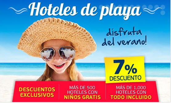 hoteles de playa todo incluido julio 2015