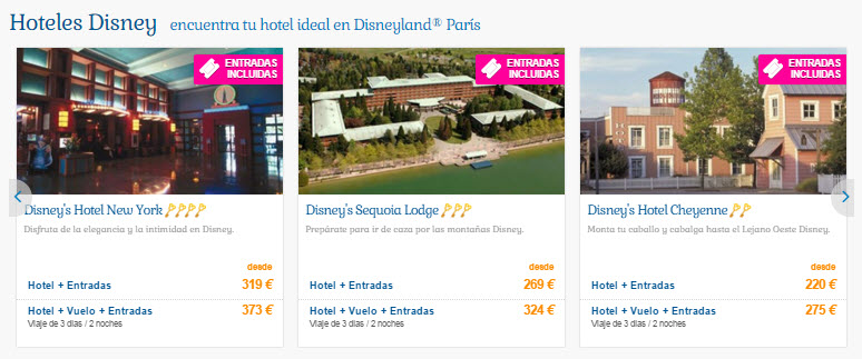 logitravel hoteles disneyland paris 2016