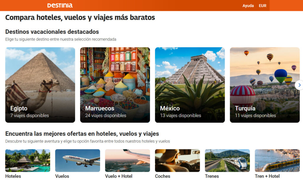 Destinia Opiniones