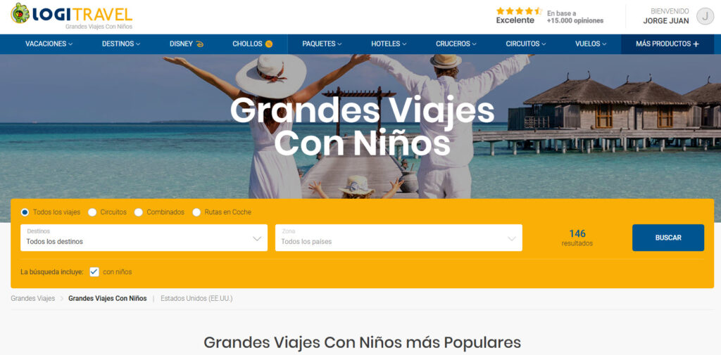 viajes con niños