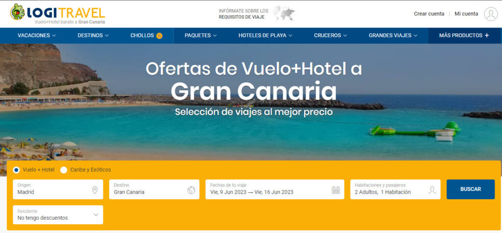 Oferta Viaje a Gran Canaria