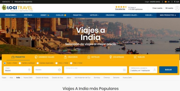 ofertas de viajes India Septiembre