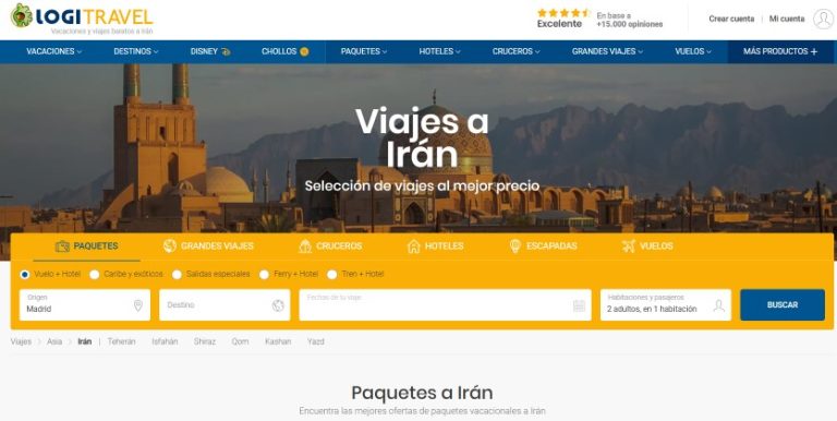 ofertas de viajes Irán Junio