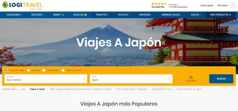 ofertas de viajes Japón Abril