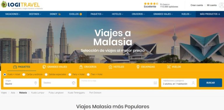 ofertas de viajes Malasia Mayo