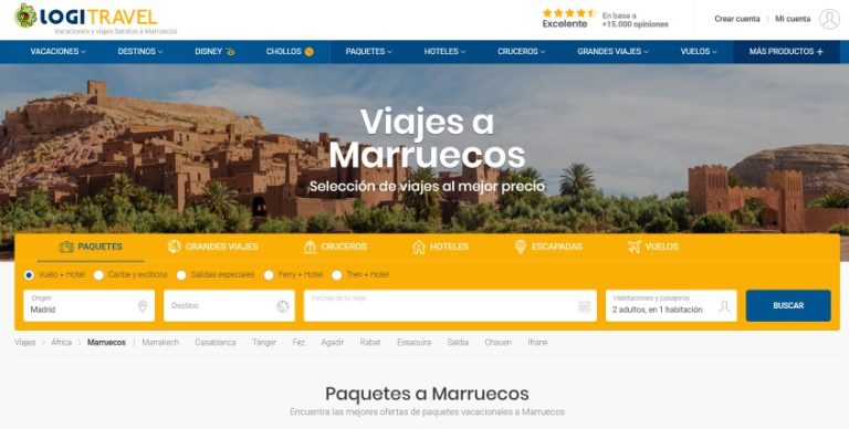 ofertas de viajes Marruecos Agosto