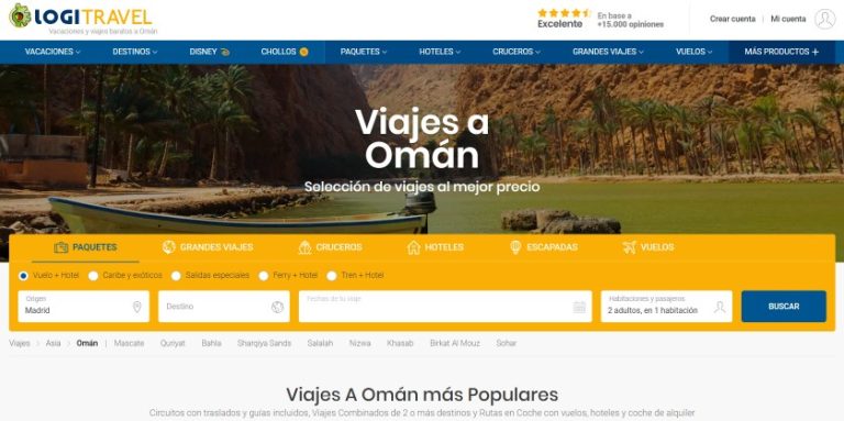 ofertas de viajes Oman Mayo