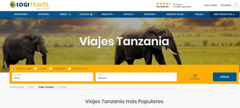 ofertas de viajes Tanzania Septiembre