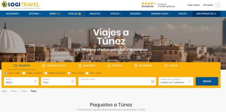ofertas de viajes Túnez Agosto