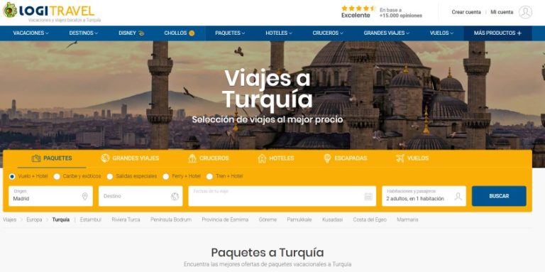 ofertas de viajes Turquia Enero