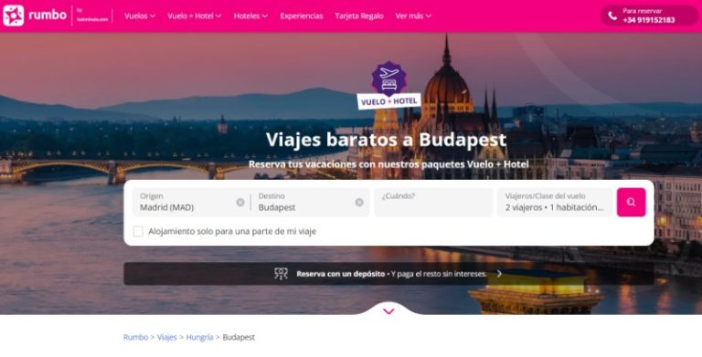 ofertas de viajes Puente de Noviembre Budapest