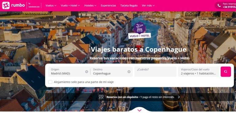 ofertas de viajes Puente de Noviembre Copenhague