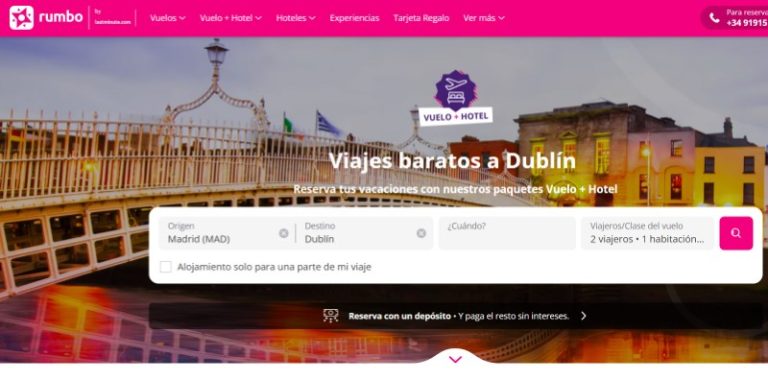 ofertas de viajes Puente de Noviembre Dublín