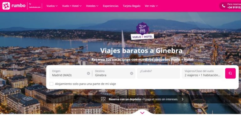 ofertas de viajes Puente de la Almudena Ginebra