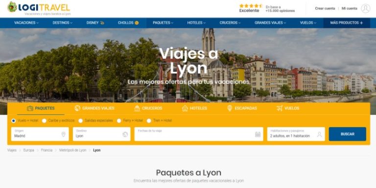 viajes para el Puente de la Almudena Lyon