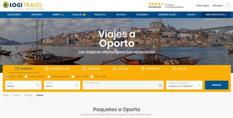 viajes para el Puente de Noviembre Oporto