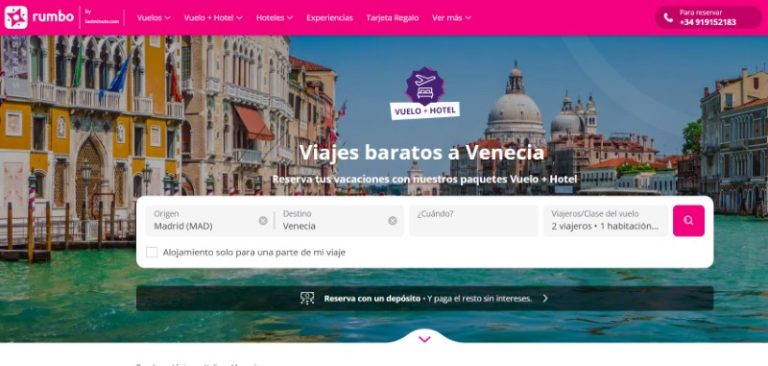ofertas de viajes Puente de la Inmaculada Venecia
