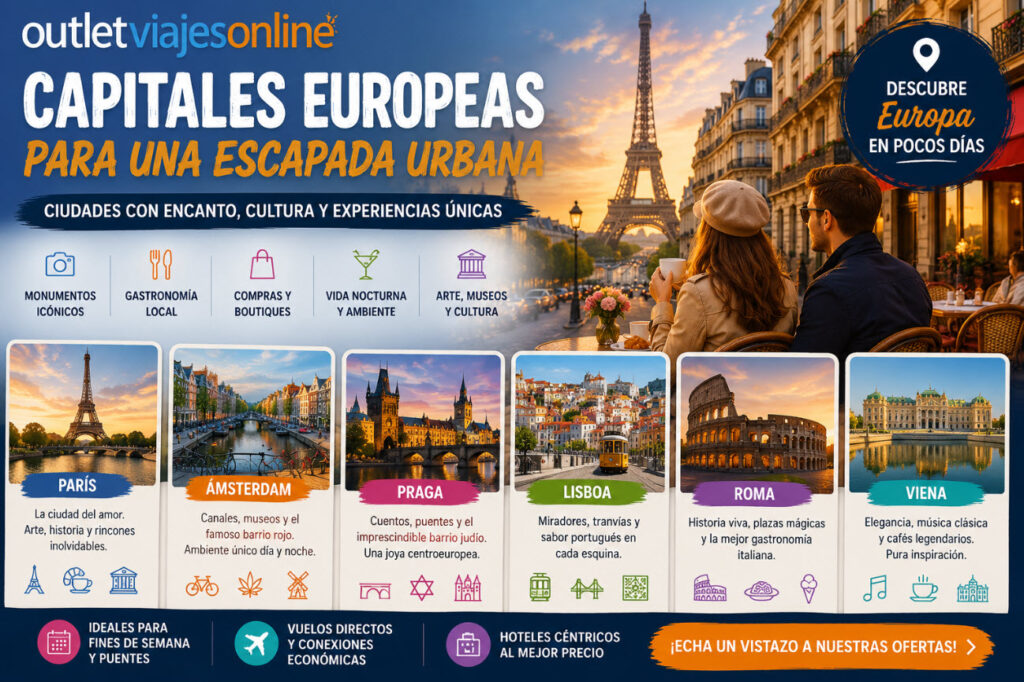 escapadas capitales europeas