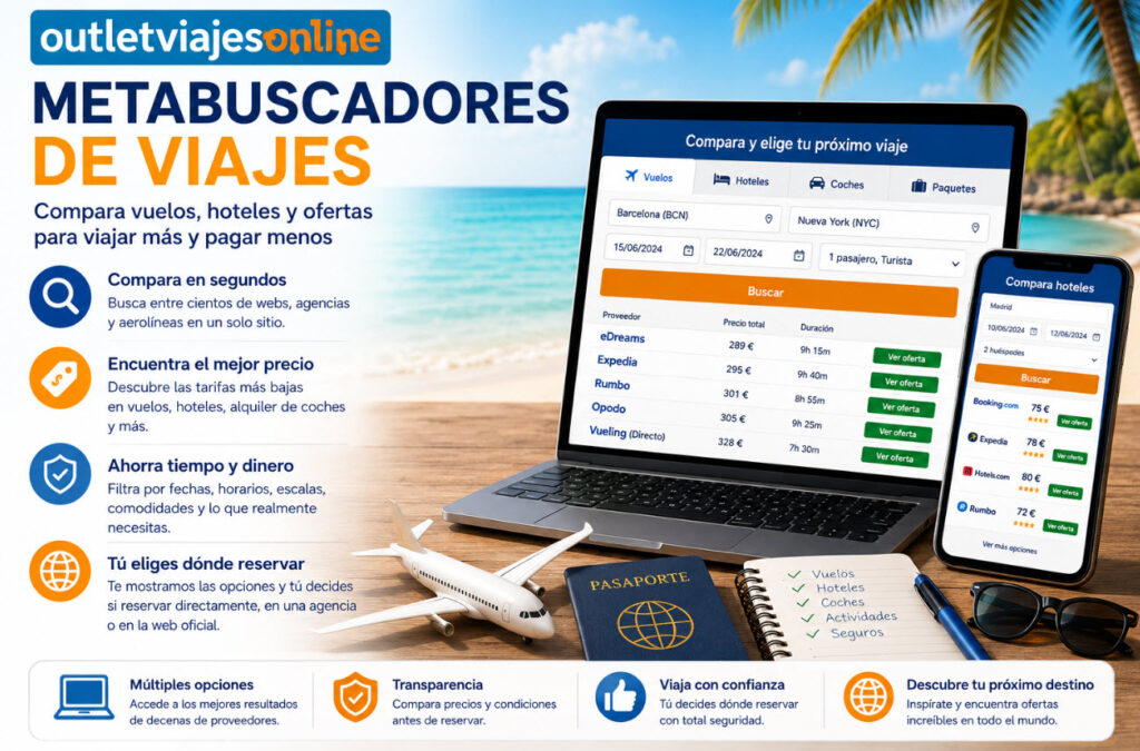 metabuscadores de viajes