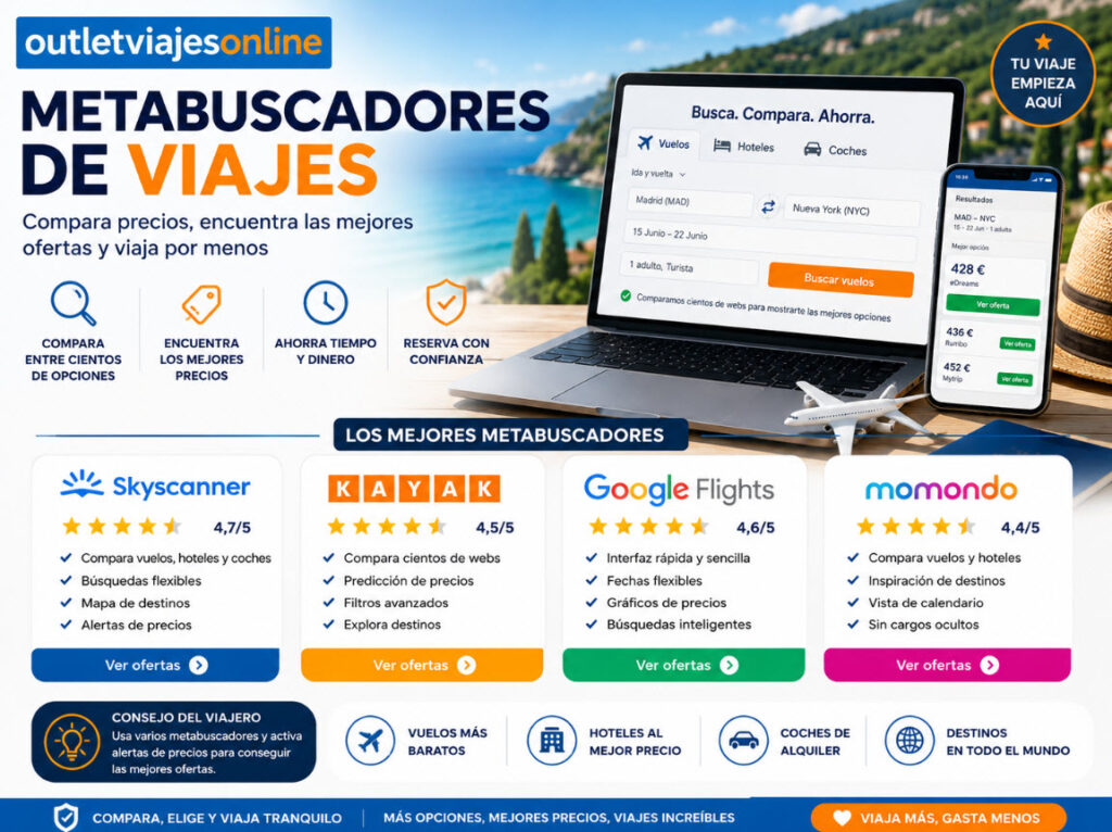 metabuscadores de viajes