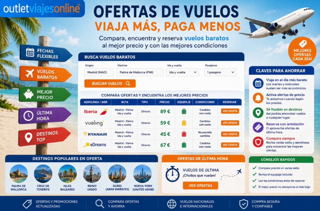 ofertas de vuelos
