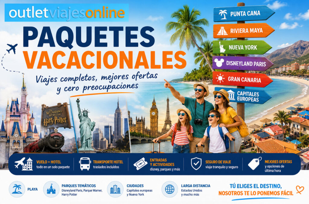 paquetes vacacionales