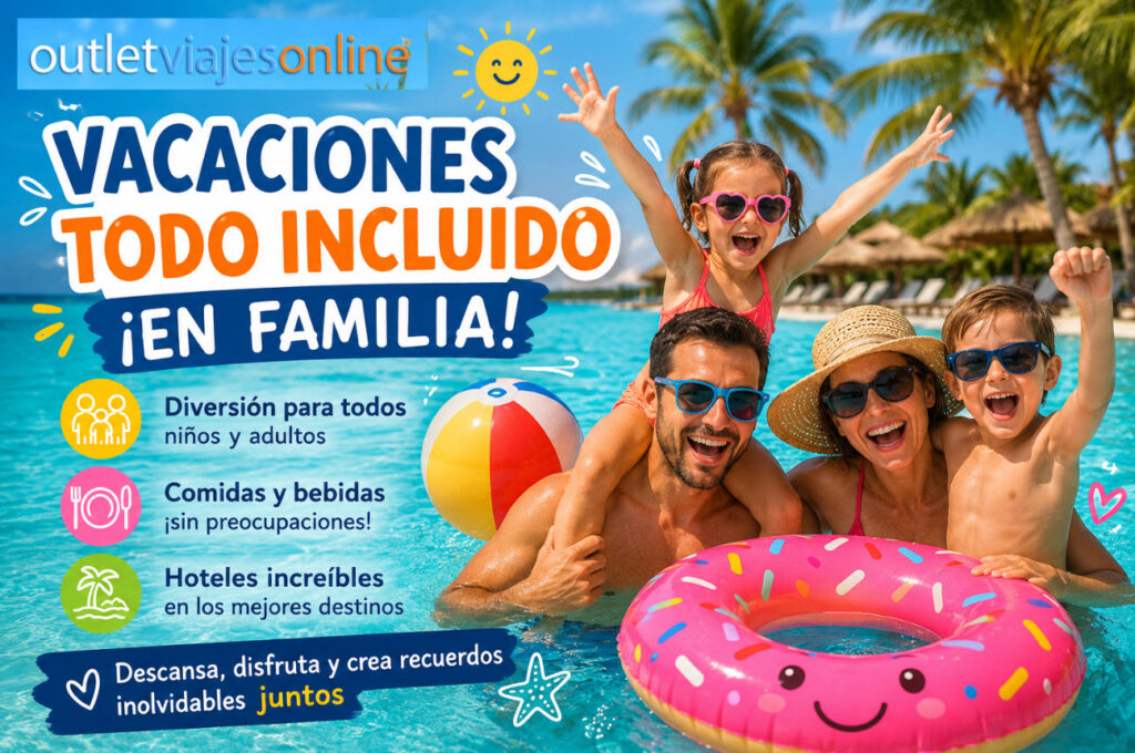 vacaciones todo incluido en familia