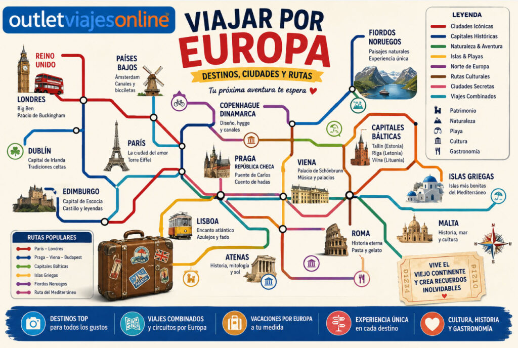 viajes por Europa