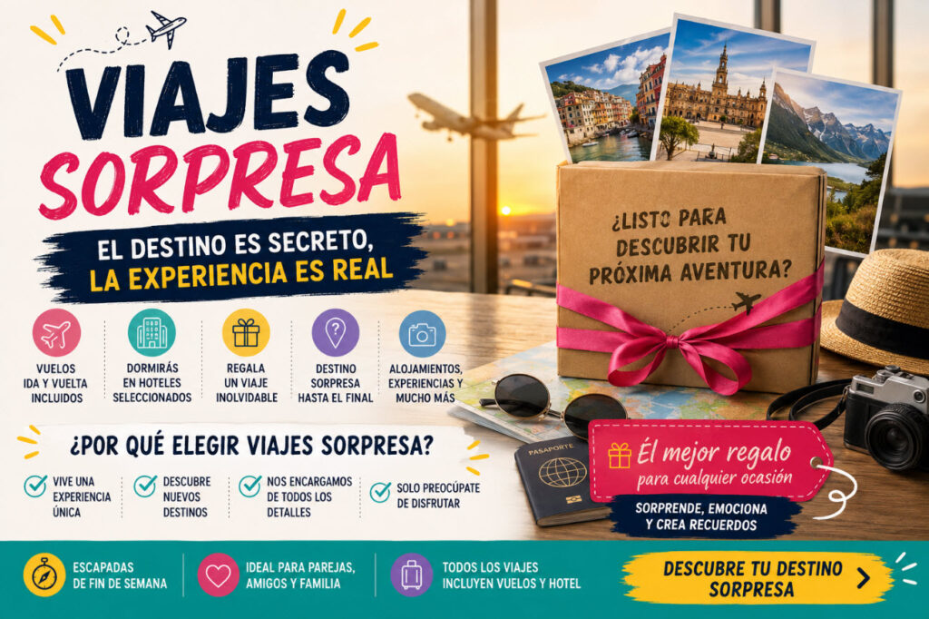 viajes sorpresa