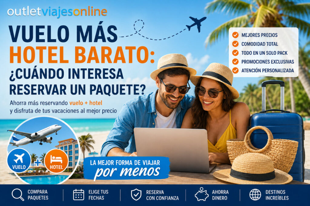 vuelo mas hotel barato