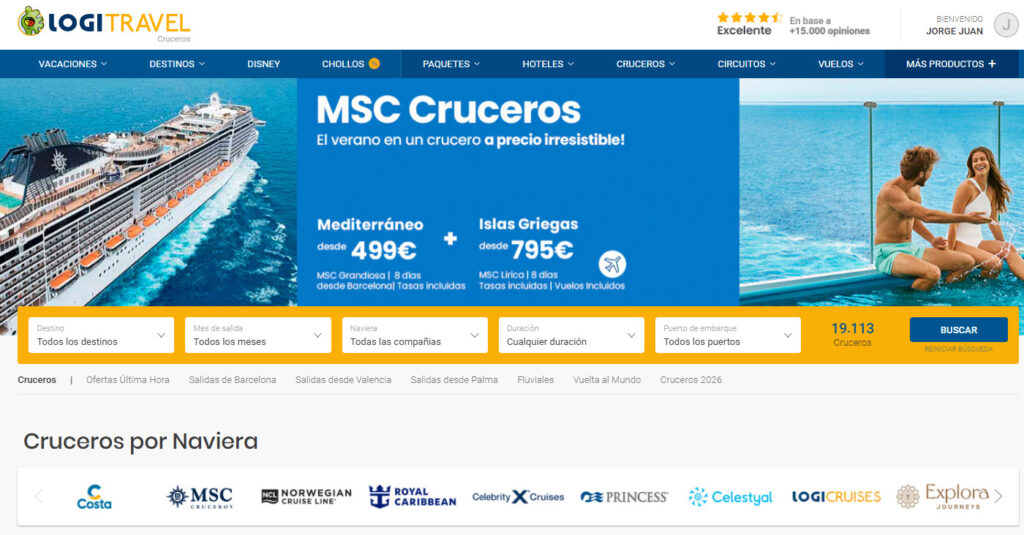Logitravel Cruceros