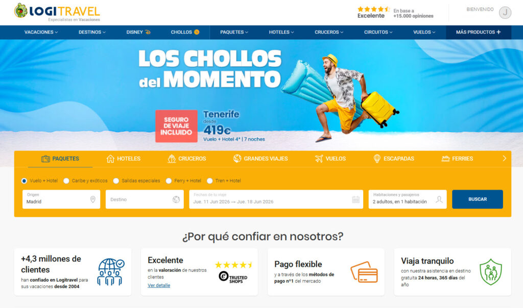 Logitravel vacaciones baratas