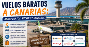 vuelos baratos a Canarias